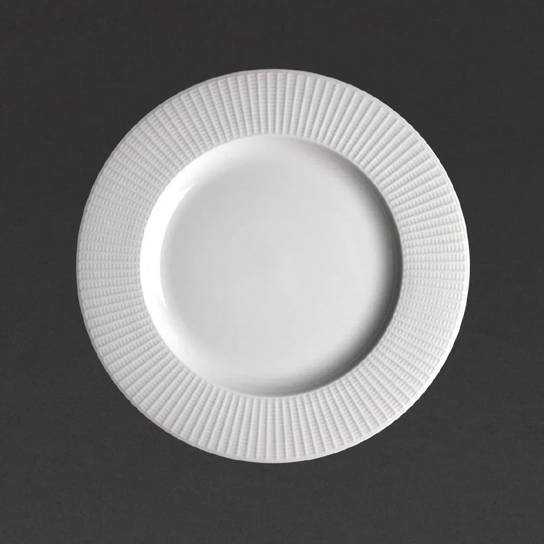 VV674 Steelite Willow Mid Rim Plate 202.5mm (Pack of 24) - JD Catering Equipment Solutions Ltd