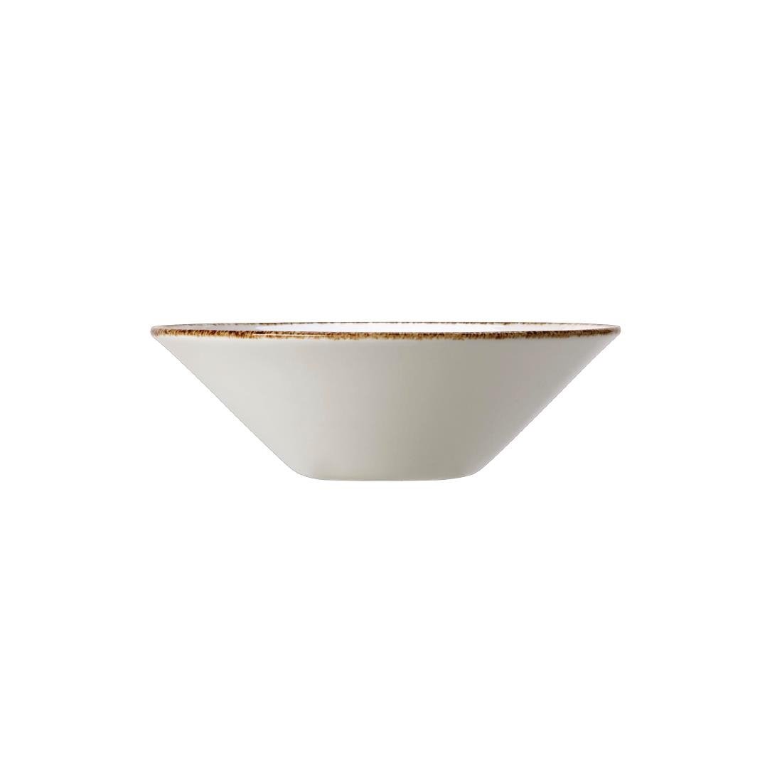VV791 Steelite Brown Dapple Essence Bowl 165mm (Pack of 24)