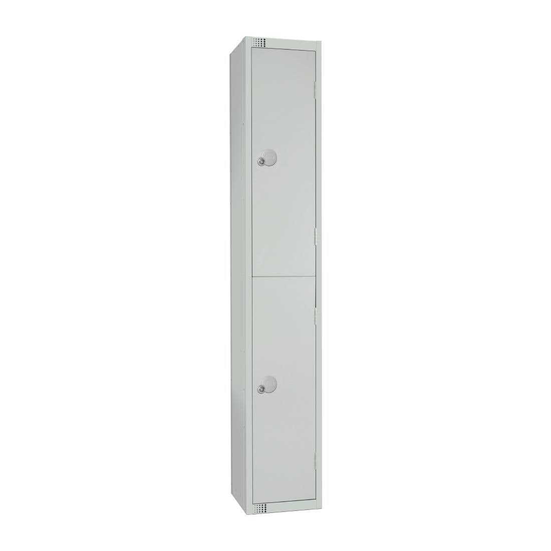 W930-CL Elite Double Door Manual Combination Locker Locker Grey
