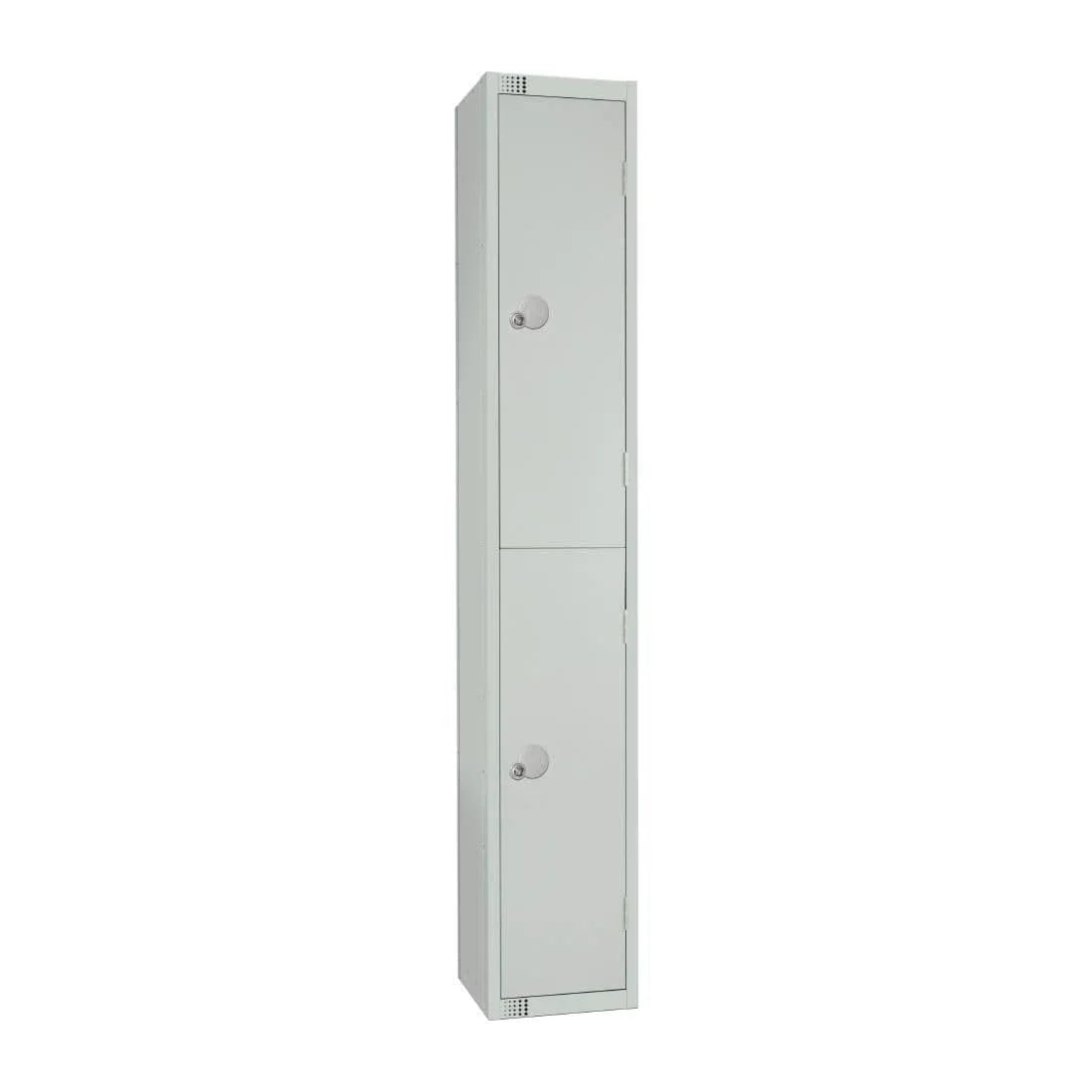 W930-CL Elite Double Door Manual Combination Locker Locker Grey - JD Catering Equipment Solutions Ltd