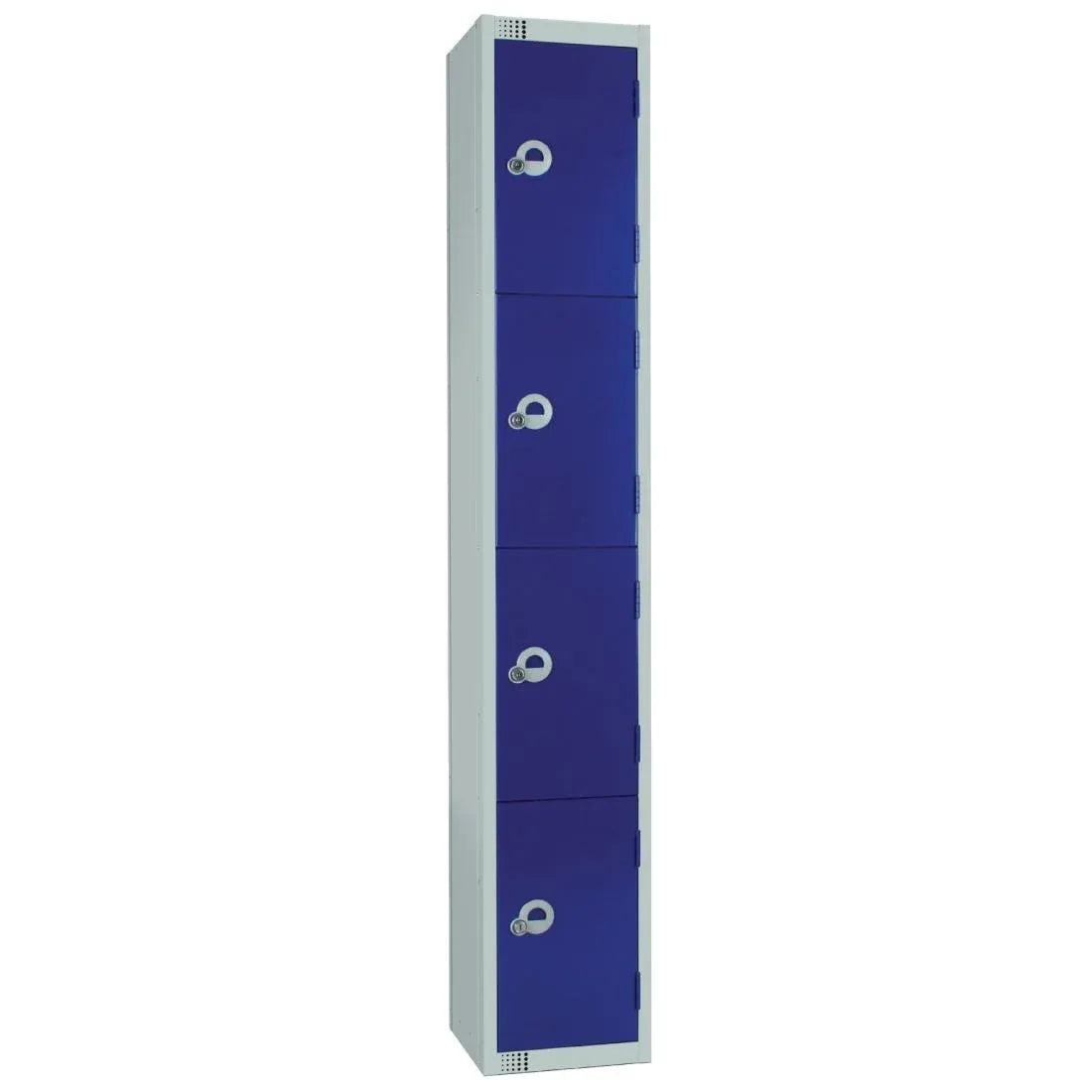 W977-EL Elite Four Door Electronic Combination Locker Blue - JD Catering Equipment Solutions Ltd