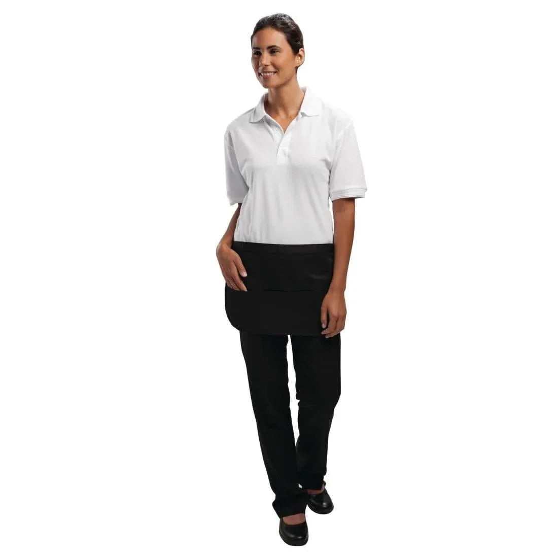 A551 Whites Unisex Money Pocket Black - JD Catering Equipment Solutions Ltd