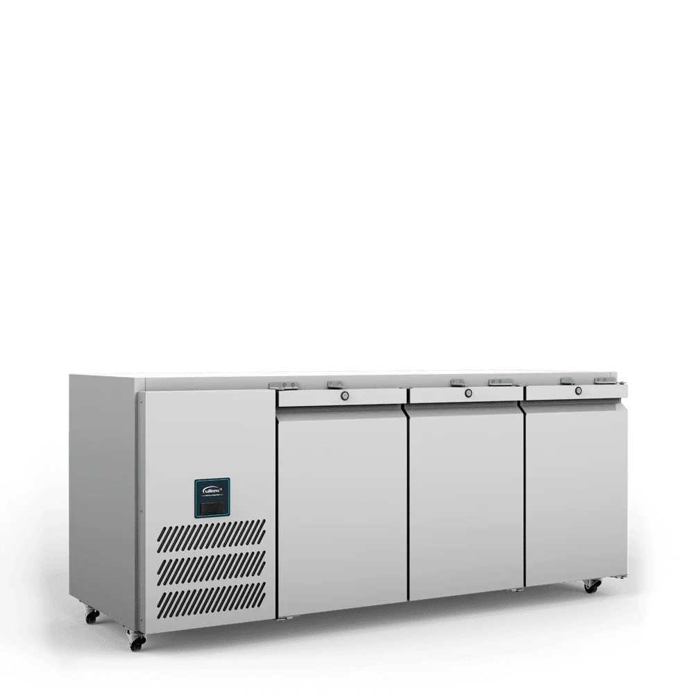 Williams Jade Biscuit Top 3 Door Counter Freezer LJBTC3-SA