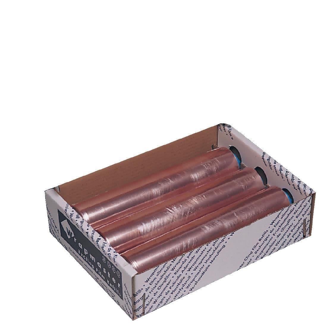 M810 Wrapmaster 4500 Cling Film 460mm x 300m (Pack of 3) - JD Catering Equipment Solutions Ltd