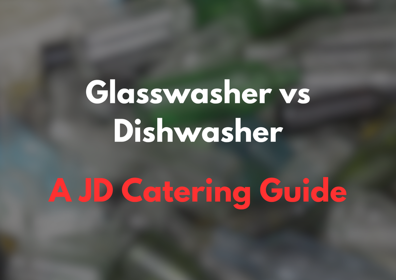 What is the difference between a glasswasher and dishwasher?