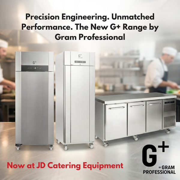 JD Catering Equipment is proud to introduce the Gram Professional G+ range