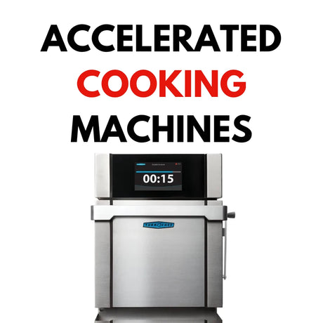 Accelerated cooking machines