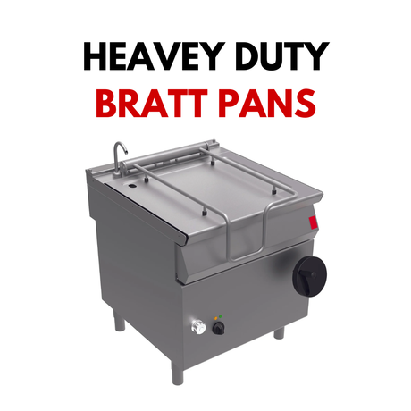 Heavy Duty Bratt Pans - JD Catering Equipment Solutions Ltd
