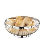 DPS Tableware Mirror Polished Round Bread Basket 18cm - 30200 - JD Catering Equipments Ltd