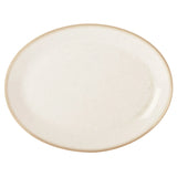 Seasons Oatmeal Oval Plate 30cm/12" 112131OA Pack Size 6 - JD Catering Equipment Solutions Ltd