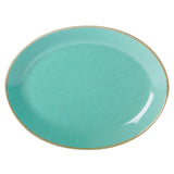 Seasons Sea Spray Oval Plate 30cm/12" 112131SS Pack Size 6 - JD Catering Equipment Solutions Ltd