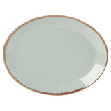 Seasons Stone Oval Plate 30cm/12" 112131ST Pack Size 6 - JD Catering Equipment Solutions Ltd