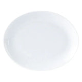 Pack Size 6 - Porcelite Oval Plate 36cm/14" - 112136 - JD Catering Equipments Ltd