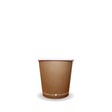 Single Wall BioCup - Kraft - 120ml / 4oz (62mm) - 1000/ctn - kraft - BioPak commercial catering consumable