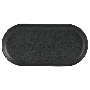 Seasons Graphite Narrow Oval Plate 30cm 118130GR Pack Size 6 - JD Catering Equipment Solutions Ltd