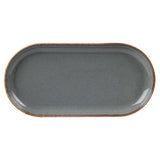 Seasons Storm Narrow Oval Plate 32x20cm/12.5x8" 118132RM Pack Size 6 - JD Catering Equipment Solutions Ltd