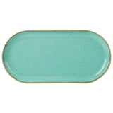 Seasons Sea Spray Narrow Oval Plate 32x20cm/12.5x8" 118132SS Pack Size 6 - JD Catering Equipment Solutions Ltd