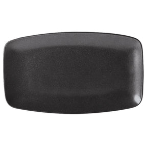 Seasons Graphite Rectangular Plate 31x18cm/12 x 7" 118331GR Pack Size 6 - JD Catering Equipment Solutions Ltd