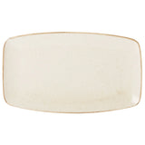 Seasons Oatmeal Rectangular Plate 31x18cm/122x7" 118331OA Pack Size 6 - JD Catering Equipment Solutions Ltd