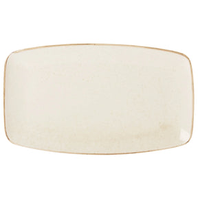 Seasons Oatmeal Rectangular Plate 31x18cm/122x7" 118331OA Pack Size 6 - JD Catering Equipment Solutions Ltd