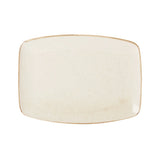 Seasons Oatmeal Rectangular Plate 27cm 118427OA Pack Size 6 - JD Catering Equipment Solutions Ltd