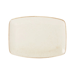 Seasons Oatmeal Rectangular Plate 27cm 118427OA Pack Size 6 - JD Catering Equipment Solutions Ltd