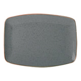 Seasons Storm Rectangular Plate 32cm 118432RM Pack Size 6 - JD Catering Equipment Solutions Ltd