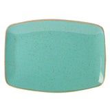 Seasons Sea Spray Rectangular Plate 32cm 118432SS Pack Size 6 - JD Catering Equipment Solutions Ltd