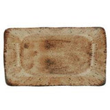Pack Size 6 - Rustico Stoneware Natura Rectangular Plate 28cm/11" - 11DC28NA - JD Catering Equipments Ltd