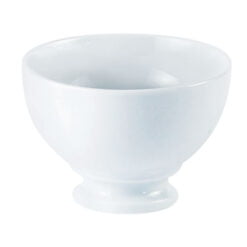 Pack Size 12 - Porcelite Footed Rice Bowl 9.5cm/3.75" 13cl/4.5oz - 12013