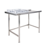 Classeq Tabling for left-hand side entry of machine. T11ENL - 1100mm