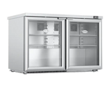 Foster 2 Glass Door 360Ltr Under Counter Fridge with Light HR360G 13-251