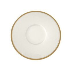 Pack Size 6 - Porland Academy Line Gold Band Saucer 16cm - 135817GB