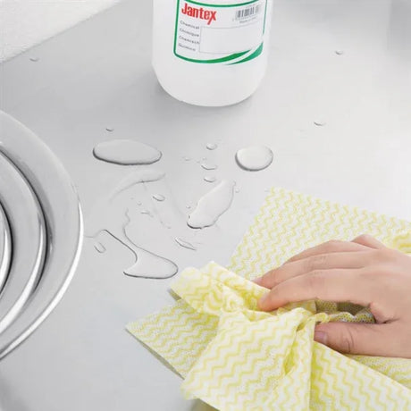 CS808 Jantex Non Woven Cloth Yellow (Roll of 100 Sheets)