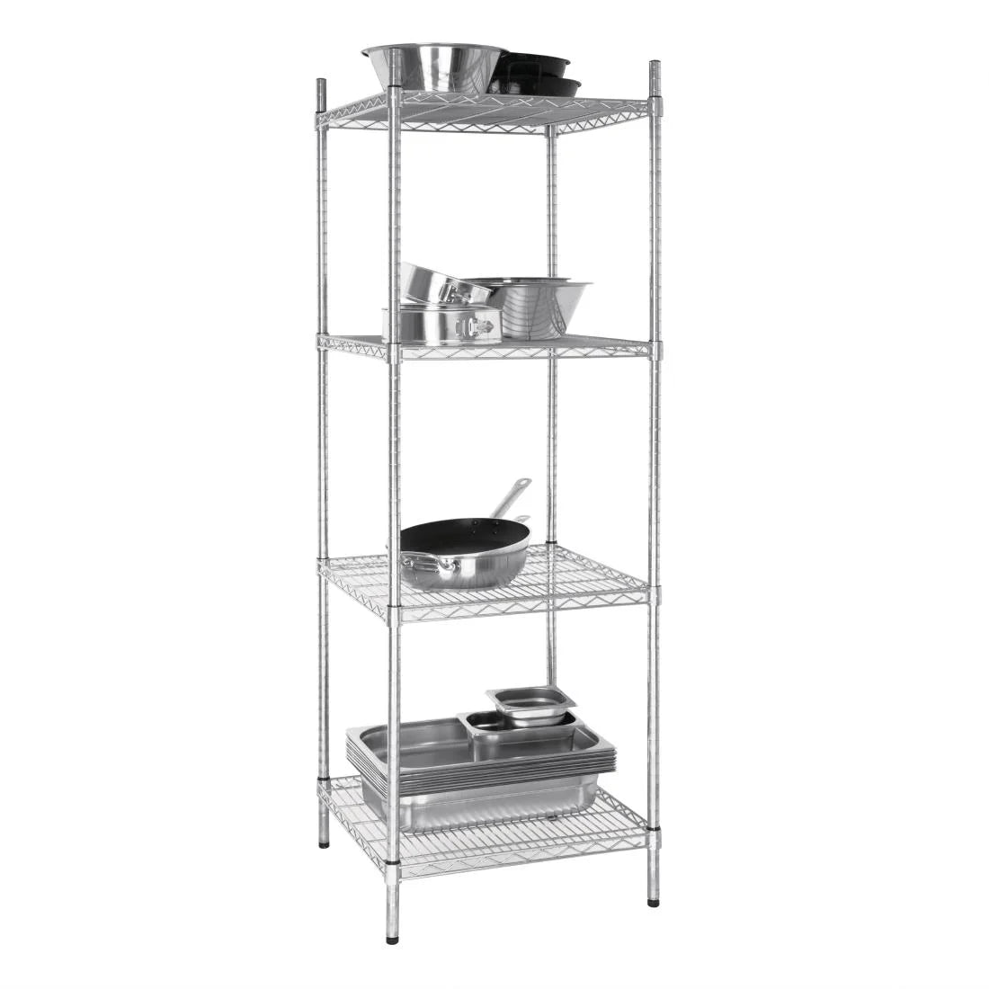 U884 Vogue 4 Tier Wire Tower Unit 610x610mm