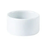 Pack Size 12 - Porcelite Mini Jam Pot 6.5cm/2.5" 7cl/2oz - 14055 - JD Catering Equipments Ltd