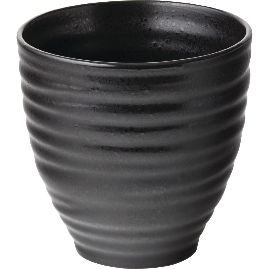 GM043 Utopia Tribeca Chip Pot Ebony 310ml (Pack of 6)