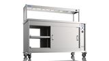 Nordstar Single Tier Gantry and Pass Through Hot Cupboard 1500mm