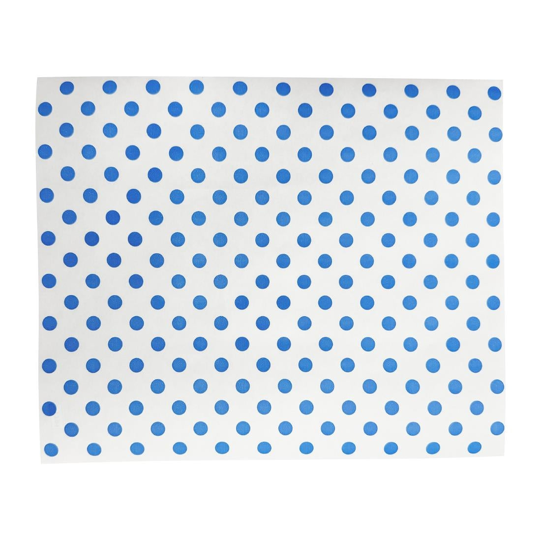 HY791 Fiesta Compostable Burger Wraps Blue Dot - 250x200 (Pack 200)