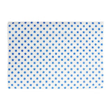 HY792 Fiesta Compostable Burger Wraps Blue Dot - 250x350 (Pack 200)
