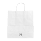 HY763 Fiesta Recyclable Twist Handle Paper Bag White – Medium (Pack 250)