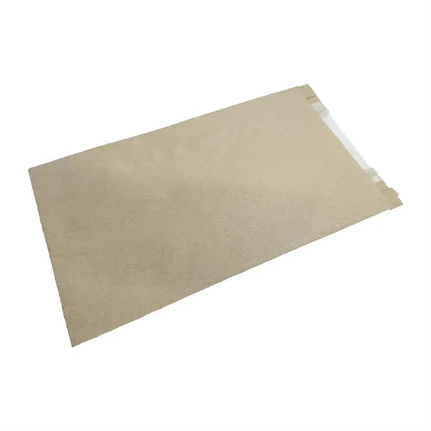 HY776 Fiesta Compostable Bread Bags with Glassine Window 320x180x40mm (Pack 1000)