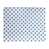HY791 Fiesta Compostable Burger Wraps Blue Dot - 250x200 (Pack 200)