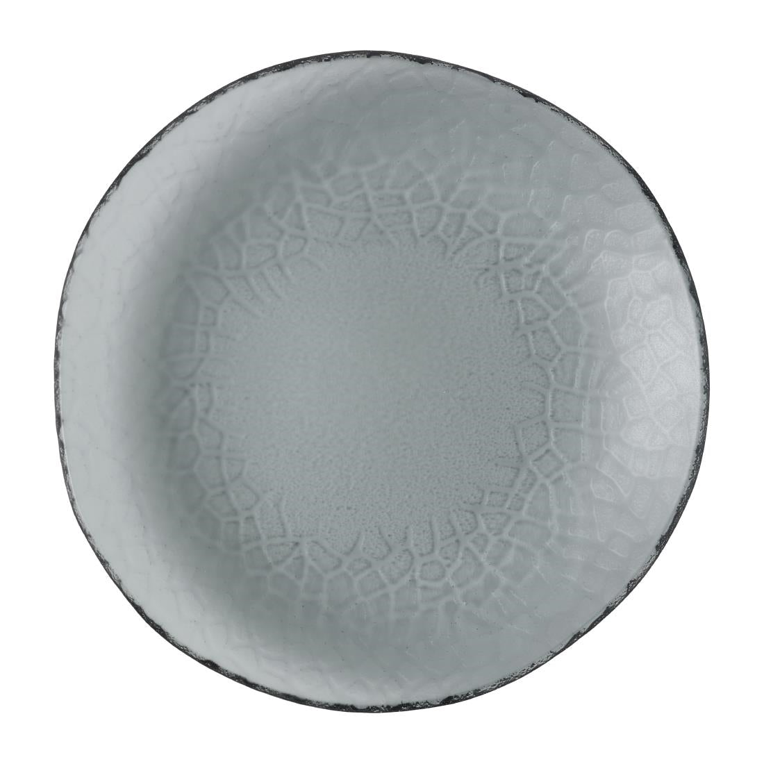 JF624 Churchill Viana Dusk Organic Glass Plate - 225mm (Pack 6) (Direct)