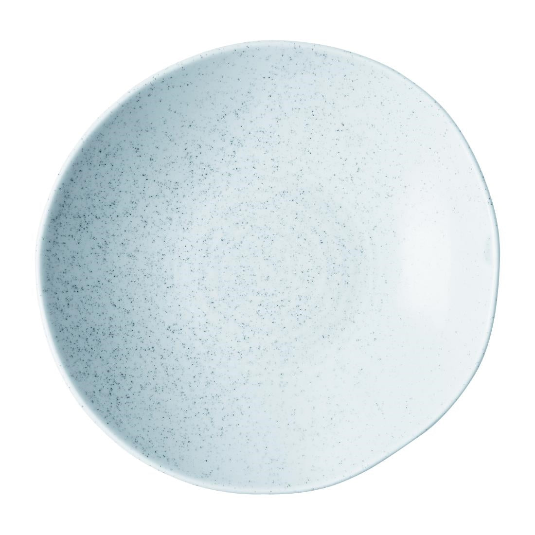 JF655 Churchill Duck Egg Blue Natural Organic Coupe Bowl - 220mm (Pack 6) (Direct)