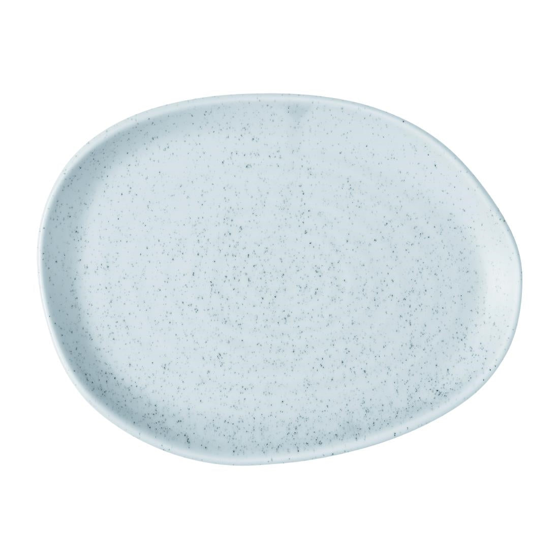 JF656 Churchill Duck Egg Blue Natural Organic Platter - 260x200mm (Pack 6) (Direct)
