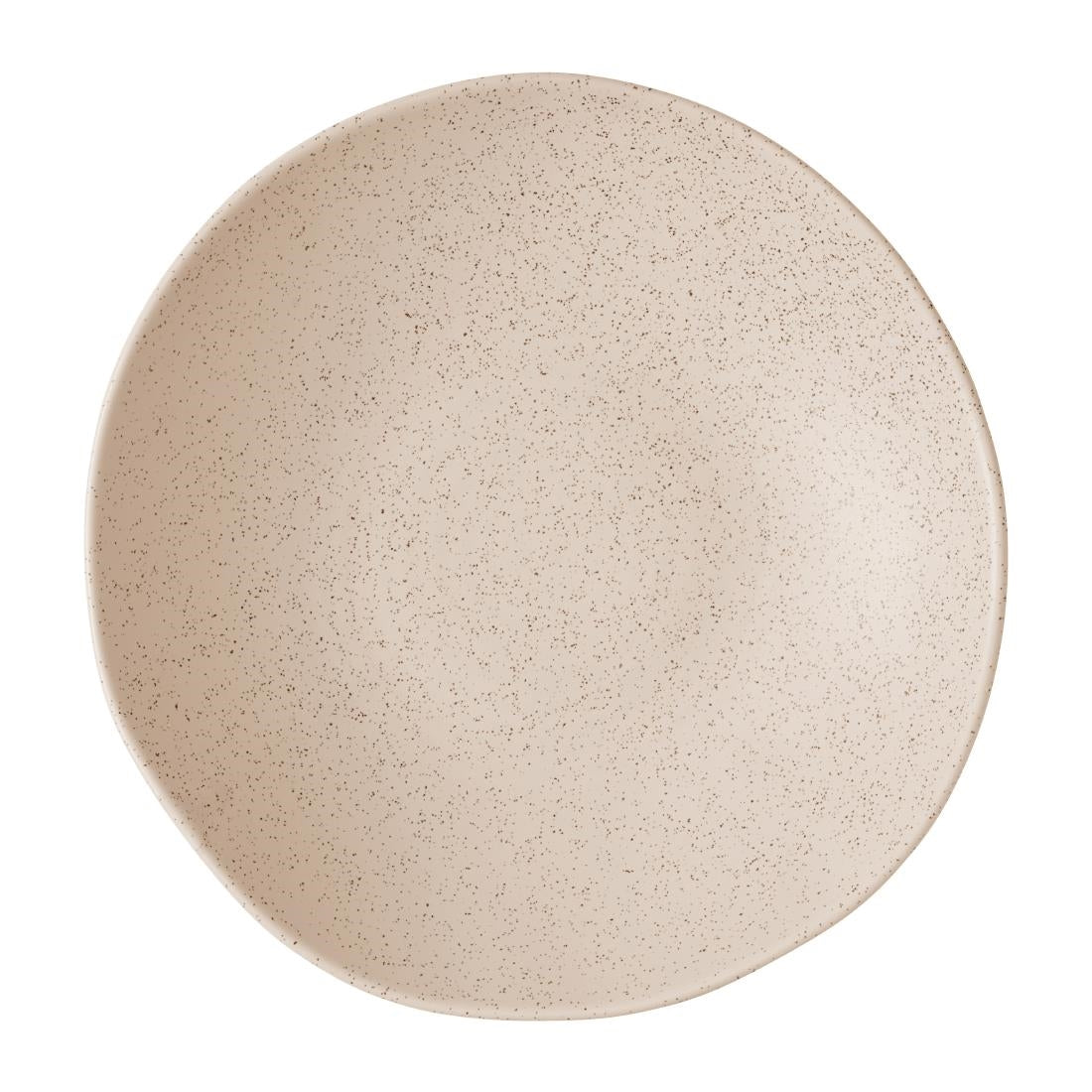 JF660 Churchill Nutmeg Cream Natural Organic Coupe Bowl - 250mm (Pack 6) (Direct)