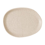 JF662 Churchill Nutmeg Cream Natural Organic Platter - 260x200mm (Pack 6) (Direct)