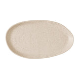 JF663 Churchill Nutmeg Cream Natural Organic Platter - 260x150mm (Pack 6) (Direct)
