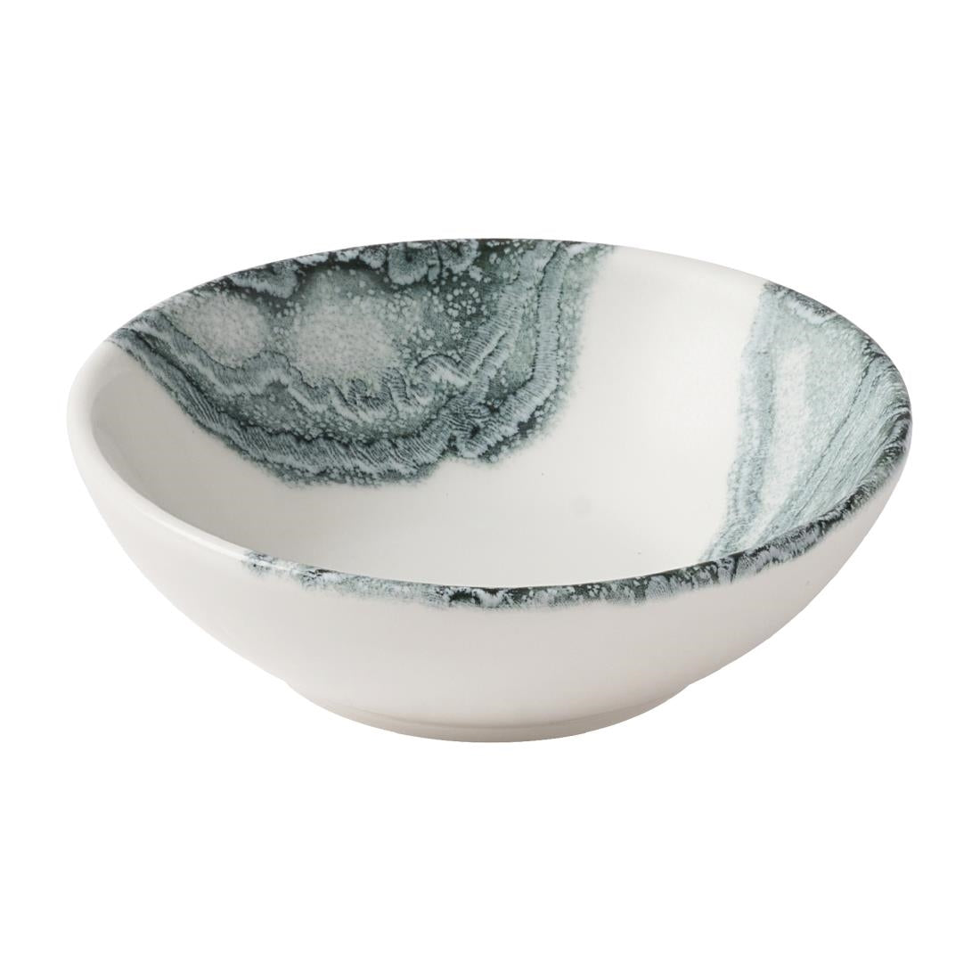 JF670 Churchill Black Shallow Bowl - 116mm (Pack 12) (Direct)